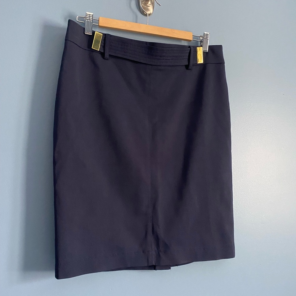 Sandra Angelozzi Classic Navy Women's Skirt